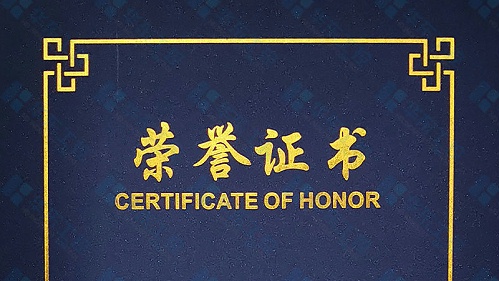 十八款禁用看尿口入口荣获中原环保2021年“项目管理奖”荣誉