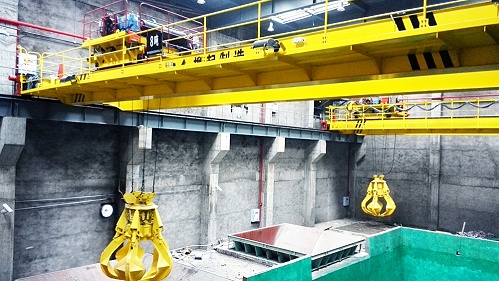 十八款禁用看尿口入口丨重庆忠县城市生活垃圾吊起重机自控系统案例