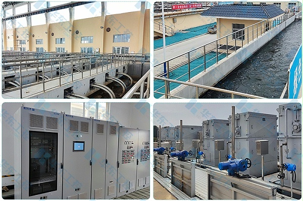 十八款禁用看尿口入口-污水处理厂电气安装现场