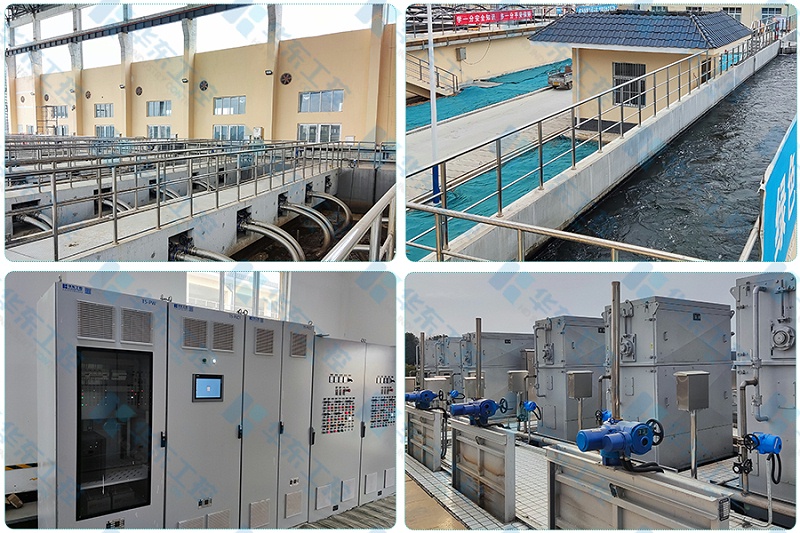 十八款禁用看尿口入口-污水处理厂电气安装现场