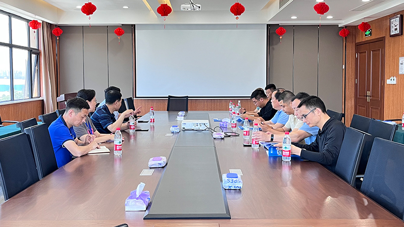 热烈欢迎客户来十八款禁用看尿口入口进行实地参观考察