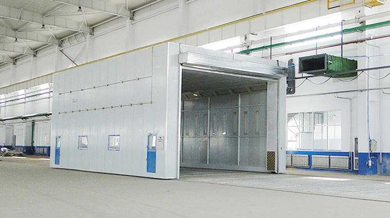 整体移动喷漆室